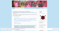 Desktop Screenshot of gertrudewoolsworthy.wordpress.com