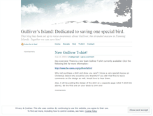 Tablet Screenshot of gulliversisland.wordpress.com