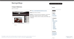 Desktop Screenshot of maringa.wordpress.com