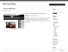 Tablet Screenshot of maringa.wordpress.com
