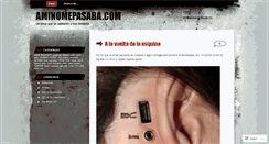 Desktop Screenshot of aminomepasaba.wordpress.com