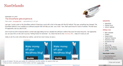 Desktop Screenshot of nanorlando.wordpress.com