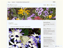 Tablet Screenshot of patbean.wordpress.com