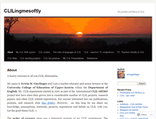 Tablet Screenshot of clilingmesoftly.wordpress.com