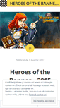 Mobile Screenshot of heroesofthebanner2015.wordpress.com