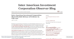 Desktop Screenshot of iicobserver.wordpress.com