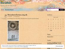 Tablet Screenshot of fionafish.wordpress.com