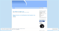 Desktop Screenshot of bsyo.wordpress.com