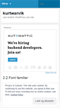 Mobile Screenshot of kurtwarvik.wordpress.com