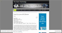 Desktop Screenshot of gametechnology.wordpress.com