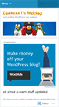 Mobile Screenshot of coalman1.wordpress.com