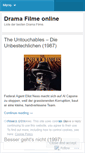Mobile Screenshot of dramafilme.wordpress.com