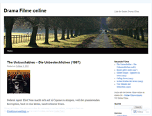 Tablet Screenshot of dramafilme.wordpress.com