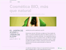 Tablet Screenshot of naturalmentbio.wordpress.com