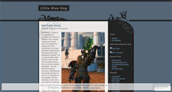 Desktop Screenshot of littlebluedog.wordpress.com