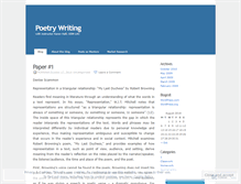 Tablet Screenshot of poetrywriting.wordpress.com