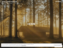 Tablet Screenshot of nowchangeyourlife.wordpress.com