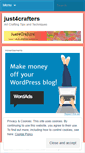 Mobile Screenshot of just4crafters.wordpress.com