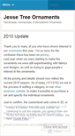 Mobile Screenshot of jessetreeornaments.wordpress.com