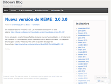 Tablet Screenshot of dibosa.wordpress.com