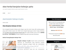 Tablet Screenshot of obatherbalbenjolankelenjarpaha.wordpress.com