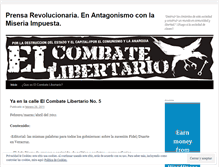 Tablet Screenshot of elcombatelibertario.wordpress.com