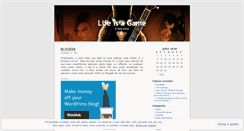 Desktop Screenshot of lifeisagame.wordpress.com