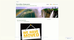 Desktop Screenshot of newsdzezimbabwe.wordpress.com