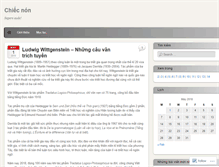 Tablet Screenshot of chiecnon.wordpress.com