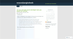 Desktop Screenshot of angledweb.wordpress.com