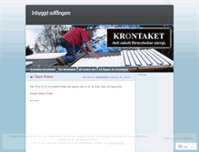 Tablet Screenshot of krontaket.wordpress.com