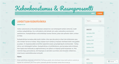 Desktop Screenshot of kehonkoostumus.wordpress.com