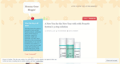 Desktop Screenshot of mommygonebloggin.wordpress.com