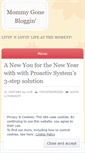 Mobile Screenshot of mommygonebloggin.wordpress.com