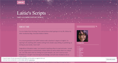 Desktop Screenshot of laitiesscripts.wordpress.com