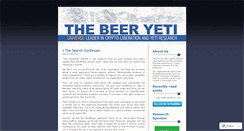 Desktop Screenshot of beeryeti.wordpress.com