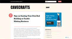 Desktop Screenshot of cavecrafts.wordpress.com