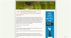 Desktop Screenshot of convertpublisher.wordpress.com