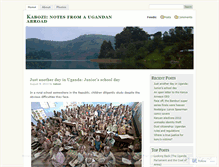Tablet Screenshot of kabozi.wordpress.com