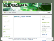 Tablet Screenshot of eadescargas.wordpress.com