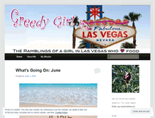 Tablet Screenshot of greedygirlinlasvegas.wordpress.com