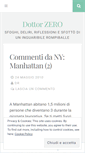 Mobile Screenshot of dottorzero.wordpress.com