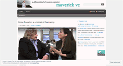 Desktop Screenshot of maverickvc.wordpress.com