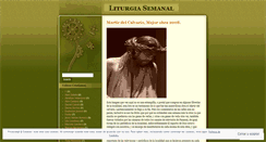 Desktop Screenshot of liturgiasemanal.wordpress.com