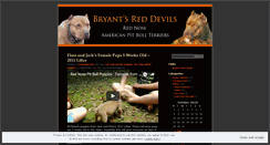 Desktop Screenshot of bryantsreddevils.wordpress.com