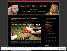 Tablet Screenshot of bryantsreddevils.wordpress.com