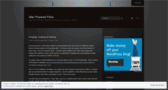 Desktop Screenshot of manpoweredfilms.wordpress.com
