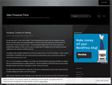 Tablet Screenshot of manpoweredfilms.wordpress.com