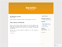 Tablet Screenshot of marjolijn.wordpress.com