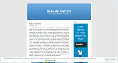 Desktop Screenshot of islasgallegas.wordpress.com